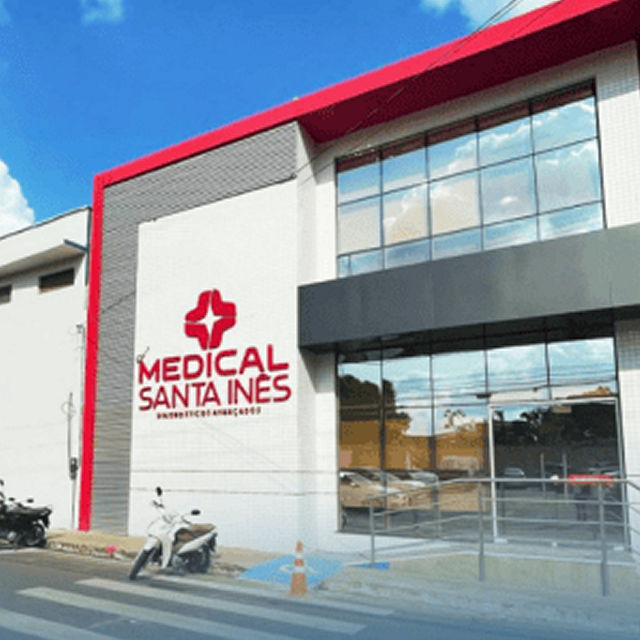 Fachada da unidade Gran Medical Santa Inês